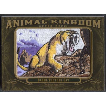 2011 Upper Deck Goodwin Champions #AK98 Saber-Toothed Cat Animal Kingdom Patch