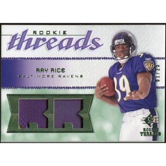2008 Upper Deck SP Rookie Threads Rookie Threads Patch #RTRR Ray Rice /25