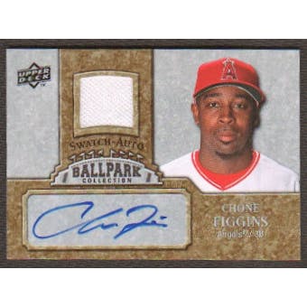 2009 Upper Deck Ballpark Collection Jersey Autographs #CF Chone Figgins Autograph