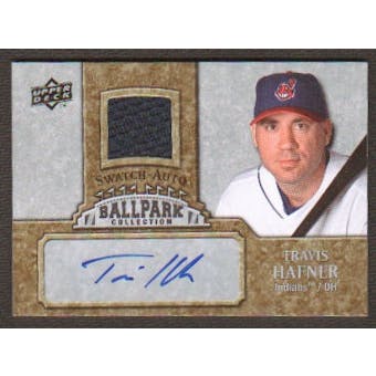 2009 Upper Deck Ballpark Collection Jersey Autographs #TH Travis Hafner Autograph