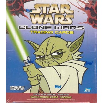Star Wars Clone Wars 36 Pack Box (2004 Topps)