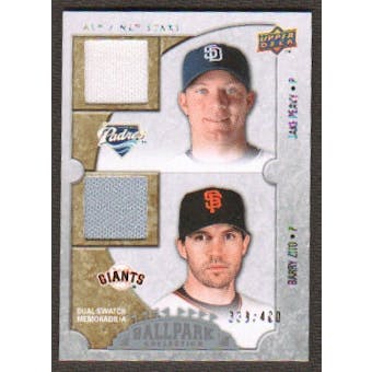 2009 Upper Deck Ballpark Collection #113 Jake Peavy Barry Zito /400