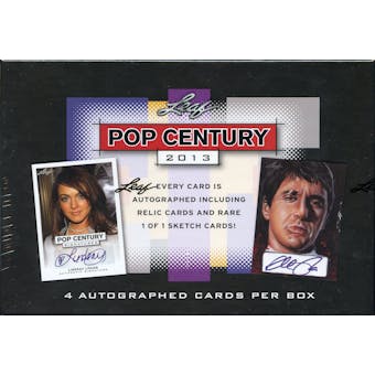 2013 Leaf Pop Century Hobby Box