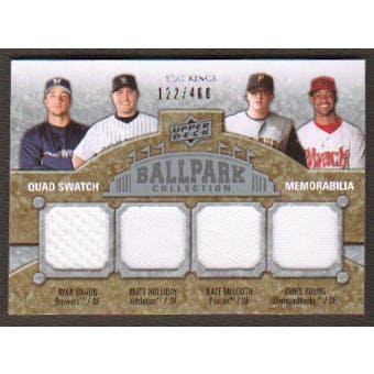 2009 Upper Deck Ballpark Collection #295 Chris B. Young Ryan Braun Nate McLouth Matt Holliday /400