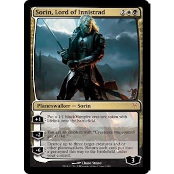 Magic the Gathering Duel Deck Single Sorin, Lord of Innistrad Foil