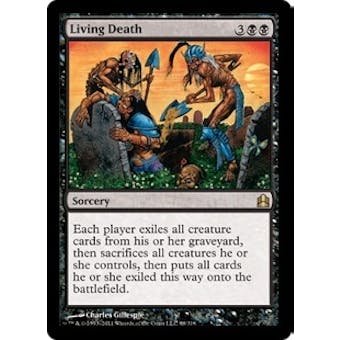 Magic the Gathering Commander Single Living Death - NEAR MINT (NM)