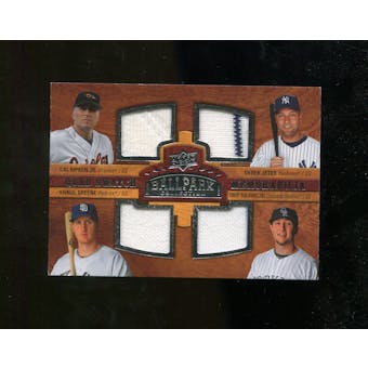 2008 Upper Deck Ballpark Collection #203 Cal Ripken Jr. Derek Jeter Khalil Greene Troy Tulowitzki