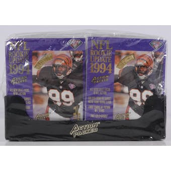 1994 Action Packed Rookie Update Football Hobby Box