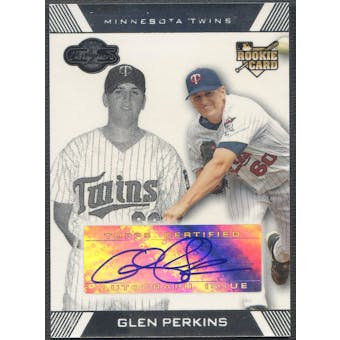 2007 Topps Co-Signers #117 Glen Perkins Rookie Auto