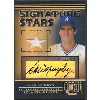 2005 Donruss Signature #15 Dale Murphy Signature Stars Bat Auto