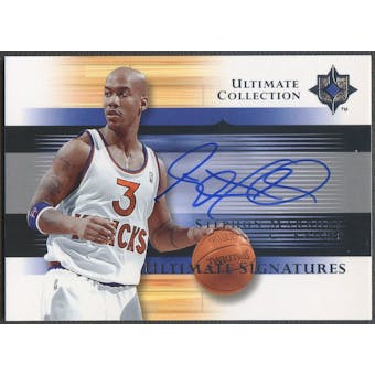 2005/06 Ultimate Collection #USST Stephon Marbury Signatures Auto