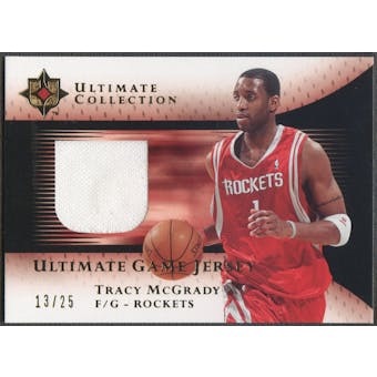 2005/06 Ultimate Collection #UJTM Tracy McGrady Gold Jersey #13/25
