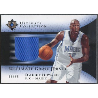2005/06 Ultimate Collection #UJDH Dwight Howard Jersey #86/99