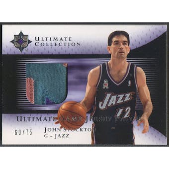 2005/06 Ultimate Collection #UJPJS John Stockton Patch #60/75