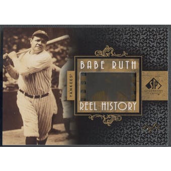 2007 SP Legendary Cuts #BR Babe Ruth Reel History Film Frame #1/1