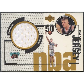 1998/99 Upper Deck #GJ18 Bryant Reeves Game Jersey