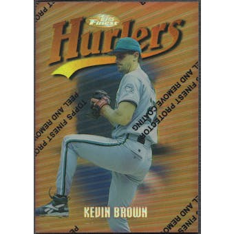 1997 Finest #25 Kevin Brown Refractor