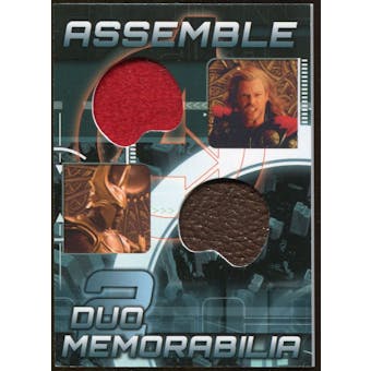 2012 Upper Deck Avengers Assemble Dual Memorabilia #AD8 Thor Heimdall