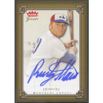 2004 Greats of the Game #RST Rusty Staub Auto