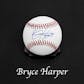 2017 Hit Parade Autographed Baseball Hobby Box - Series 3 - BRYCE HARPER & Greg Maddux!!!!!