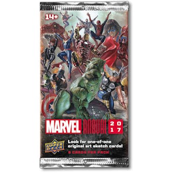 Marvel Annual Trading Cards Pack (Upper Deck 2017)