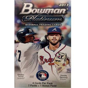 2017 Bowman Platinum Baseball 8-Pack Blaster Box