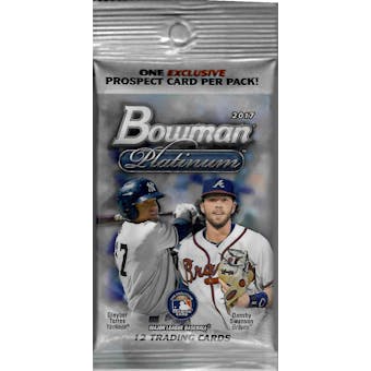 2017 Bowman Platinum Baseball Jumbo Value Pack (Reed Buy)