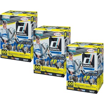 2017 Panini Donruss Racing 6-Pack Box (Lot of 3)