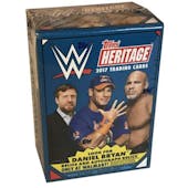 2017 Topps WWE Heritage Wrestling 7-Pack Blaster Box