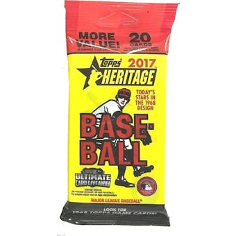 2017 Topps Heritage Baseball Jumbo Pack