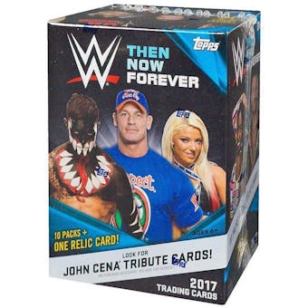 2017 Topps WWE Then Now Forever Wrestling 10-Pack Box