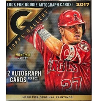 2017 Topps Gallery Baseball Hobby Box