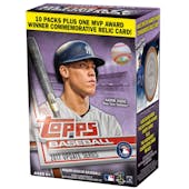 2017 Topps Update Series Baseball 10-Pack Blaster Box