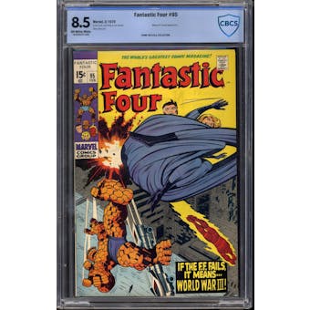 Fantastic Four #95 CBCS 8.5 (OW-W) *18-0D39407-040*