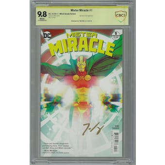 Mister Miracle #1 CBCS 9.8 (W) Mitch Gerads Variant Signed By Tom King *18-0E68EBA-028*