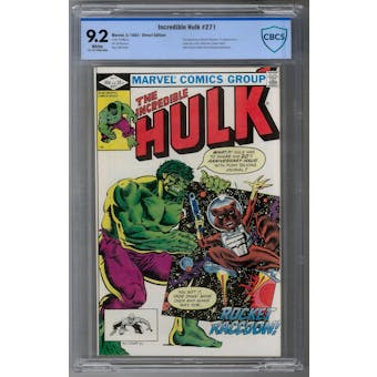Incredible Hulk #271 CBCS 9.2 (W) *18-161766D-068*
