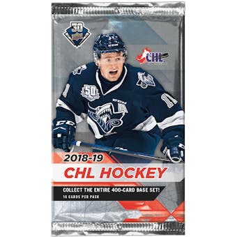 2018/19 Upper Deck CHL Hockey Hobby Pack