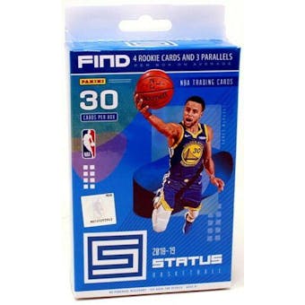 2018/19 Panini Status Basketball 30-Card Hanger Box (Blue)