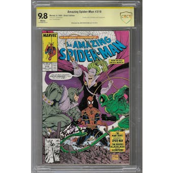 Amazing Spider-Man #319 CBCS 9.8 (W) Signature Series *18-309BF4D-012*