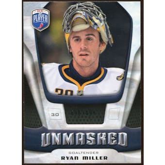 2009/10 Upper Deck Be A Player Goalies Unmasked #GU2 Ryan Miller /499