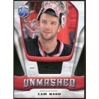 2009/10 Upper Deck Be A Player Goalies Unmasked #GU14 Cam Ward /499
