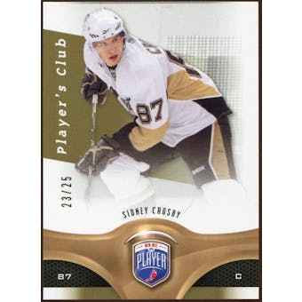 2009/10 Upper Deck Be A Player Player's Club #1 Sidney Crosby 23/25