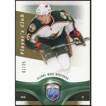2009/10 Upper Deck Be A Player Player's Club #5 Pierre-Marc Bouchard 1/25