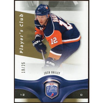 2009/10 Upper Deck Be A Player Player's Club #16 Josh Bailey 19/25