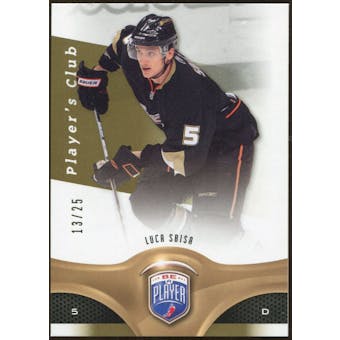 2009/10 Upper Deck Be A Player Player's Club #17 Luca Sbisa 13/25