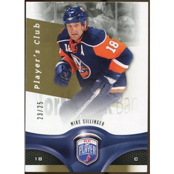 2009/10 Upper Deck Be A Player Player's Club #21 Mike Sillinger /25