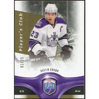 2009/10 Upper Deck Be A Player Player's Club #55 Dustin Brown 1/25