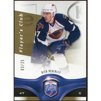 2009/10 Upper Deck Be A Player Player's Club #60 Rich Peverley 3/25