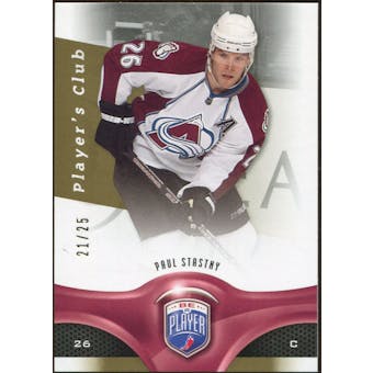 2009/10 Upper Deck Be A Player Player's Club #61 Paul Stastny 21/25