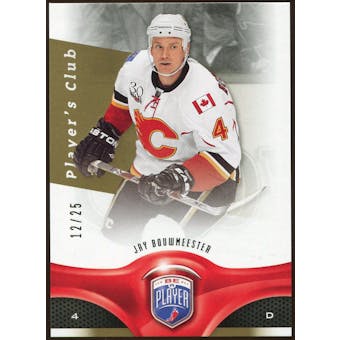 2009/10 Upper Deck Be A Player Player's Club #79 Jay Bouwmeester /25